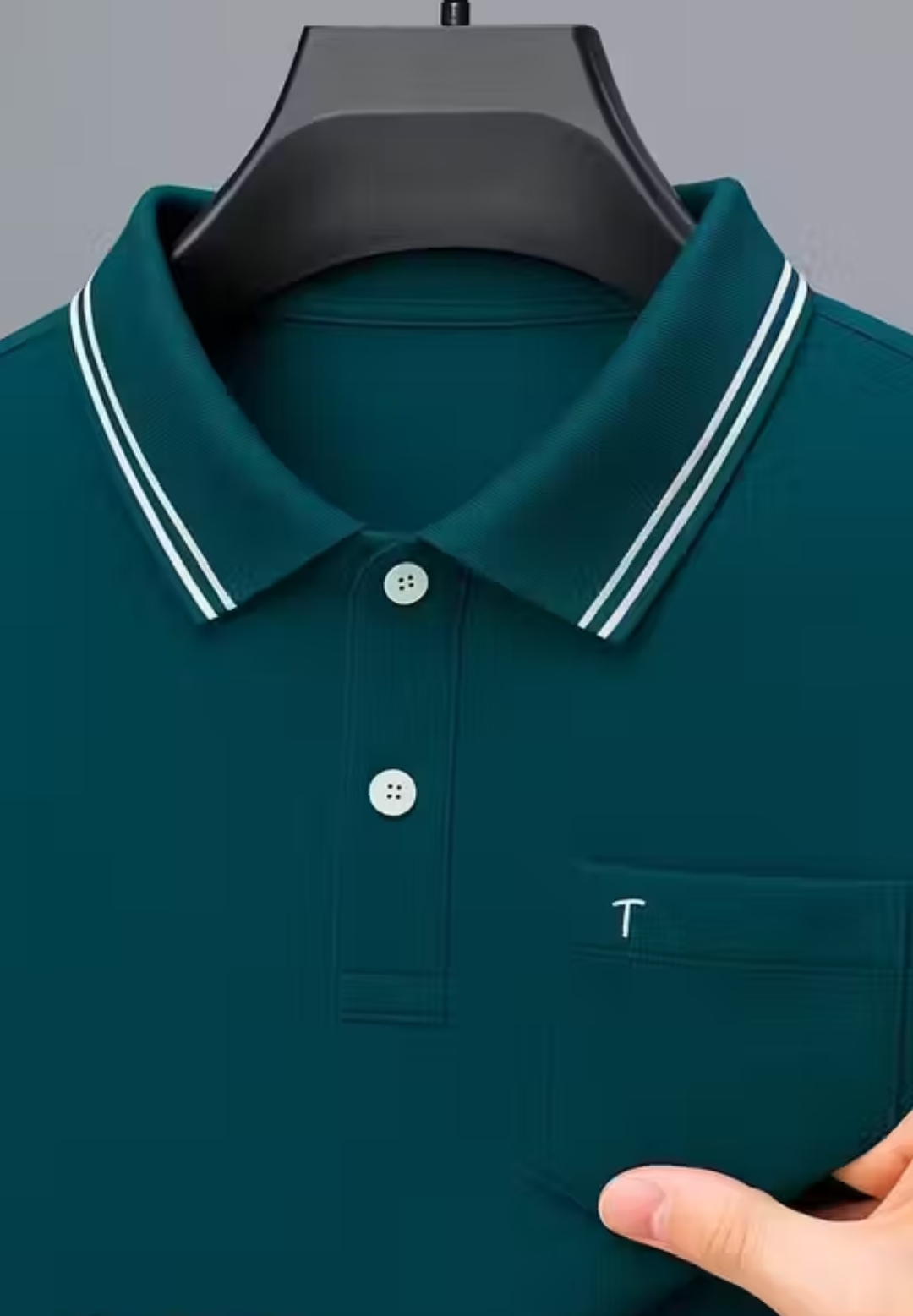 Men’s Polo T-Shirt | Premium Cotton | Regular Fit - Image 2