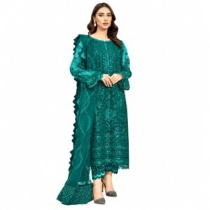 Stylish Ladies Suit Color - Teal