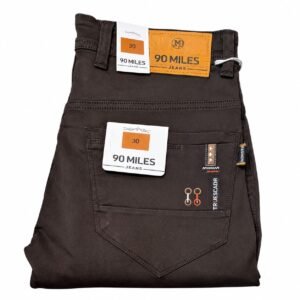 Stylish Man's Jeans Color - Brown
