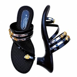 Stylish Ladies Sandal Color – Black Stylish Ladies Sandal Color – Black